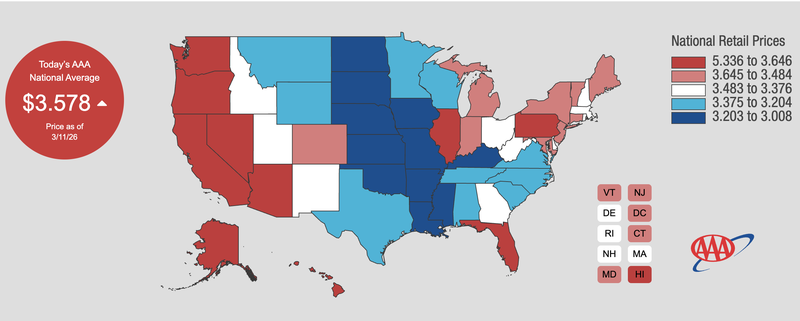 AAA Gas Prices
